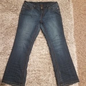 Seven 7 brand Denim bootcut jeans.